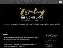 Tablet Screenshot of loreley-freilichtbuehne.de